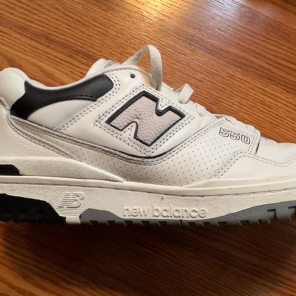 New Balance 550 'Sea Salt Black' - Barely Worn - Size 10.5 - Picture 2 of 8